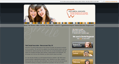 Desktop Screenshot of fallsdentalassociates.com